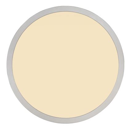Globo - LED Prigušiva plafonjera za kupatilo LED/18W/230V pr. 29,4 cm IP44 mat krom
