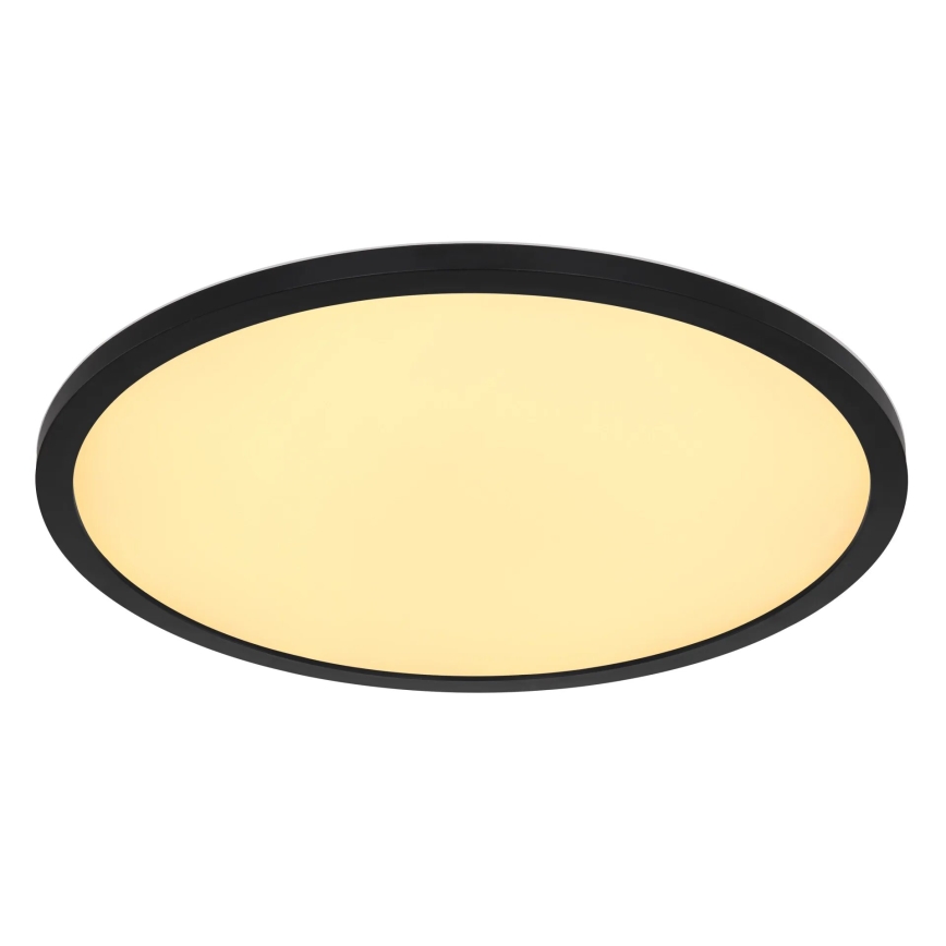 Globo - LED RGB Prigušiva plafonjera za kupatilo LED/21W/230V 3000-6000K + Daljinski upravljač IP44 crno
