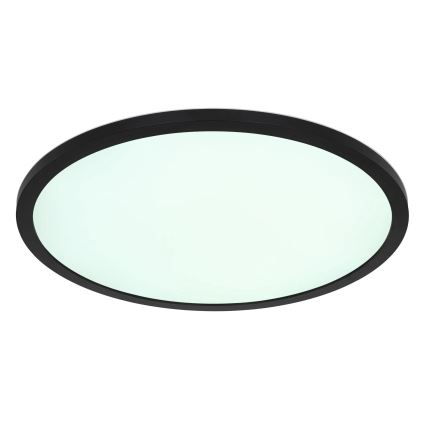 Globo - LED RGB Prigušiva plafonjera za kupatilo LED/21W/230V 3000-6000K + Daljinski upravljač IP44 crno