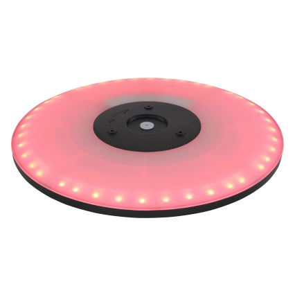 Globo - LED RGB Prigušiva plafonjera za kupatilo LED/21W/230V 3000-6000K + Daljinski upravljač IP44 crno