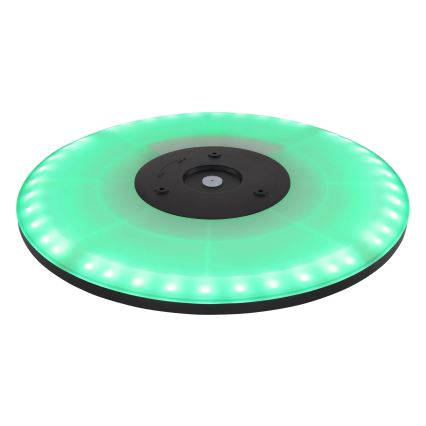 Globo - LED RGB Prigušiva plafonjera za kupatilo LED/21W/230V 3000-6000K + Daljinski upravljač IP44 crno