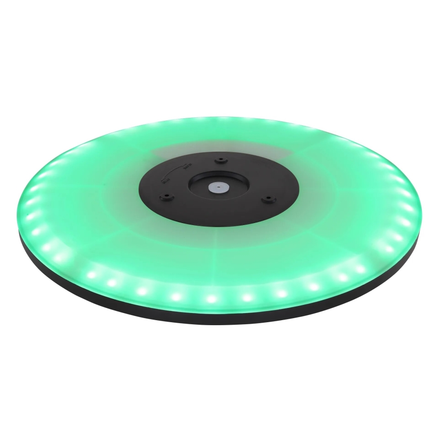 Globo - LED RGB Prigušiva plafonjera za kupatilo LED/21W/230V 3000-6000K + Daljinski upravljač IP44 crno