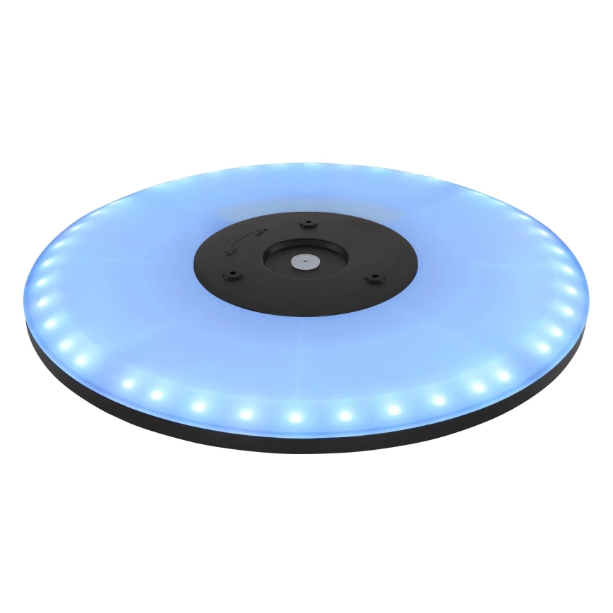 Globo - LED RGB Prigušiva plafonjera za kupatilo LED/21W/230V 3000-6000K + Daljinski upravljač IP44 crno