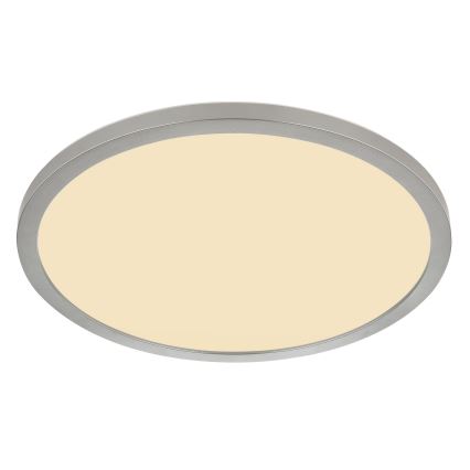 Globo - LED Prigušiva plafonjera za kupatilo LED/24W/230V pr. 42 cm IP44 mat krom
