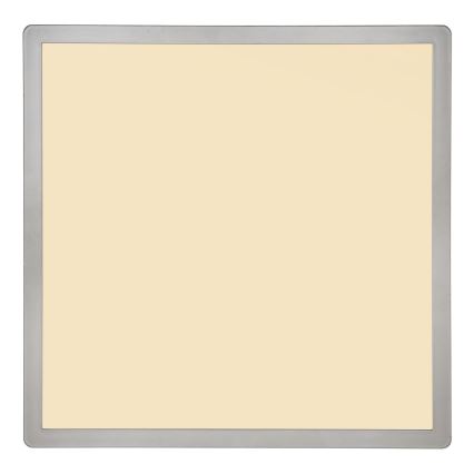Globo - LED Prigušiva plafonjera za kupatilo LED/18W/230V 29,4x29,4 cm IP44 mat krom