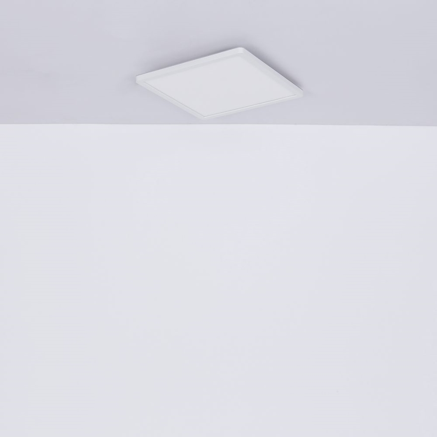 Globo - LED Prigušiva stropna svjetiljka za kupaonicu LED/24W/230V 42x42 cm IP44 bijela