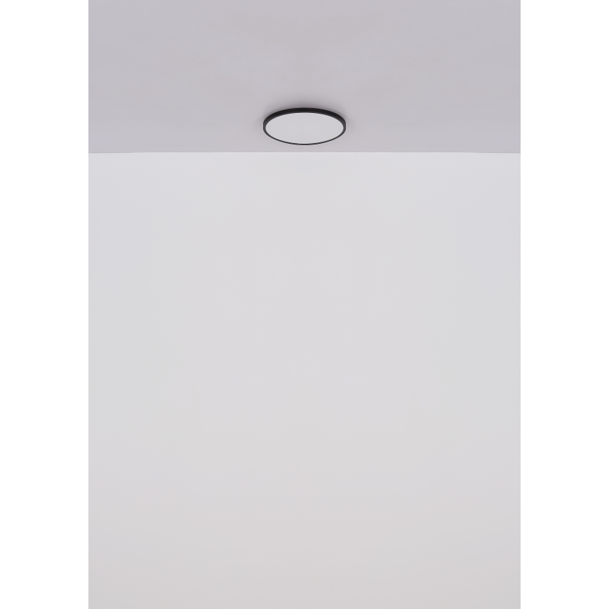 Globo - LED stropno svetlo LED/15W/230V 4000K prečnika 23 cm crna