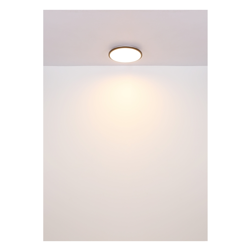 Globo - LED plafonsko svetlo LED/18W/230V 3000K prečnik 35 cm crna