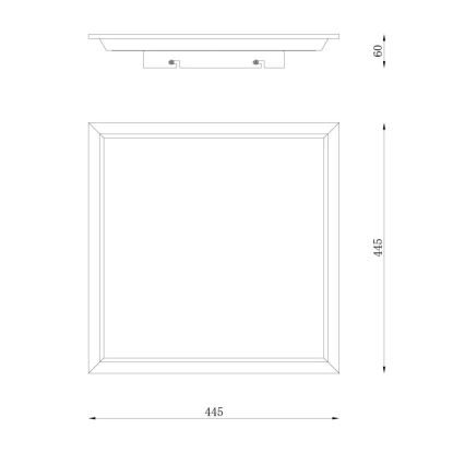 Globo - LED Plafonjera LED/24W/230V