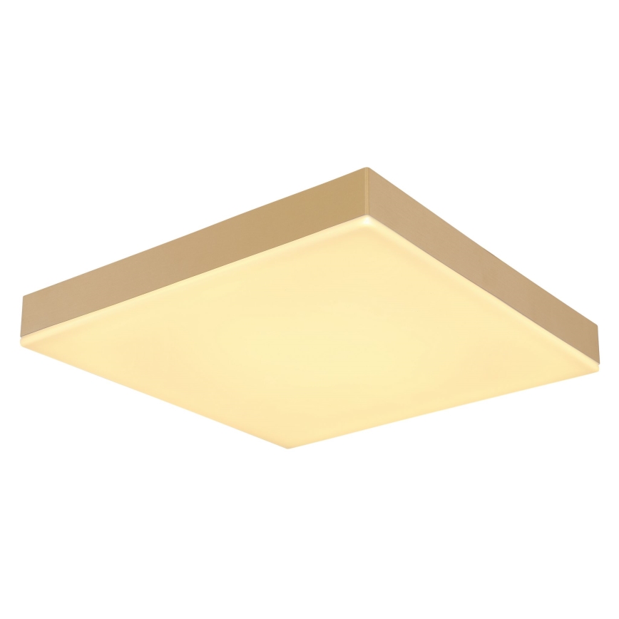 Globo - LED Plafonjera LED/18W/230V 30x30 cm zlatna