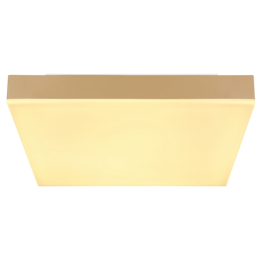 Globo - LED Plafonjera LED/18W/230V 30x30 cm zlatna