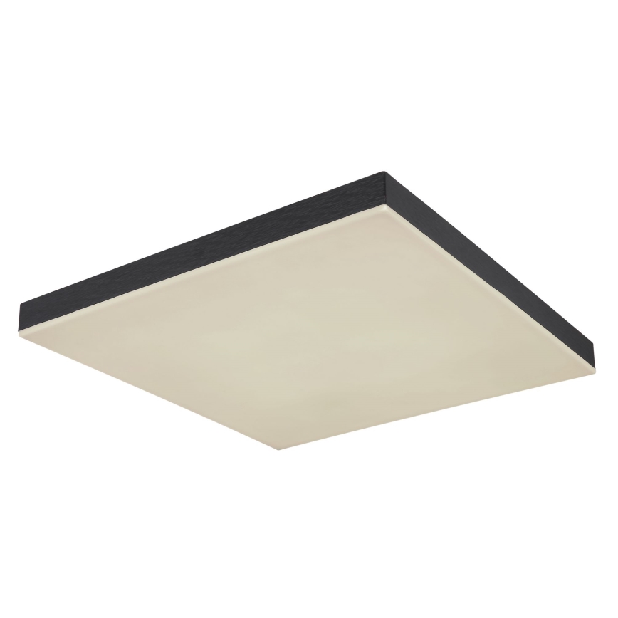 Globo - LED Prigušiva plafonjera LED/24W/230V 2700-6500K crno + Daljinski upravljač