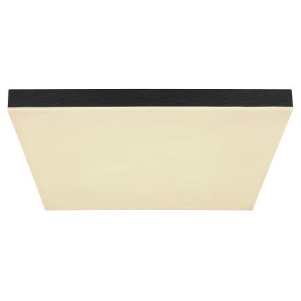 Globo - LED Prigušiva plafonjera LED/24W/230V 2700-6500K crno + Daljinski upravljač