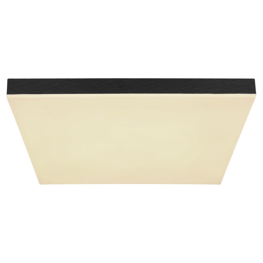 Globo - LED Prigušiva plafonjera LED/24W/230V 2700-6500K crno + Daljinski upravljač
