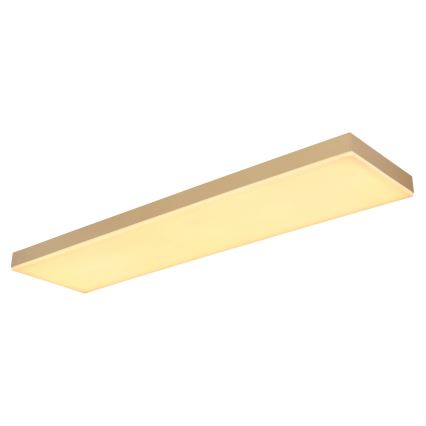 Globo - LED Prigušiva plafonjera LED/24W/230V 2700-6500K zlatna + Daljinski upravljač