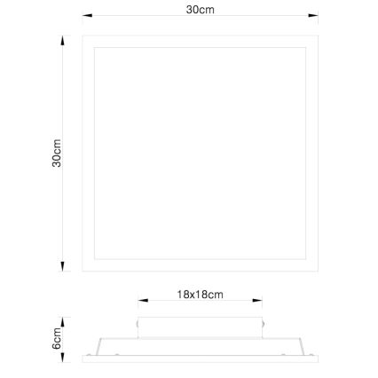 Globo - LED Plafonjera LED/12W/230V