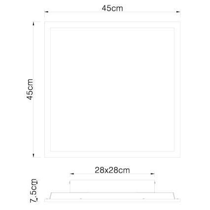 Globo - LED Plafonjera LED/24W/230V