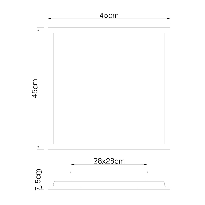 Globo - LED Plafonjera LED/24W/230V