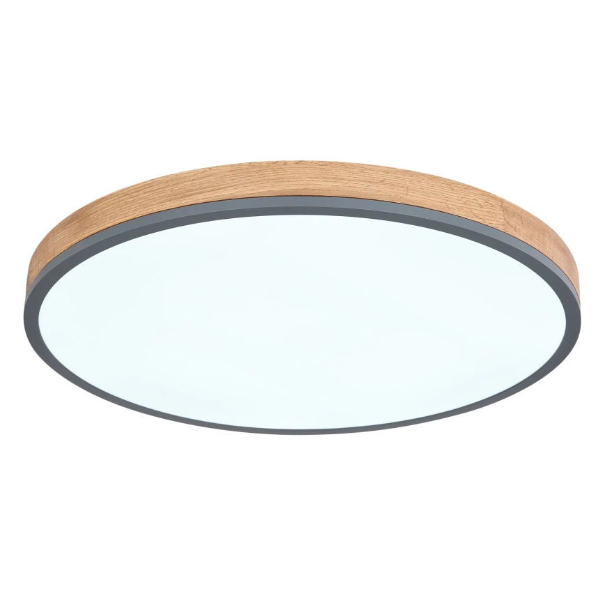 Globo - LED Prigušiva plafonjera LED/40W/230V 2700-6500K pr. 60 cm + Daljinski upravljač braon/sivo