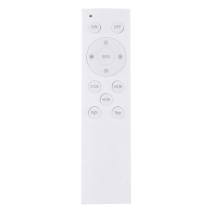 Globo - LED Prigušiva plafonjera LED/40W/230V 2700-6500K pr. 60 cm + Daljinski upravljač braon/sivo