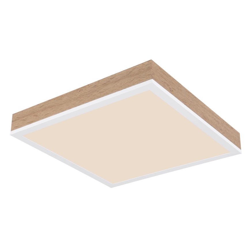 Globo - LED Plafonjera LED/12W/230V 30x30 cm braon