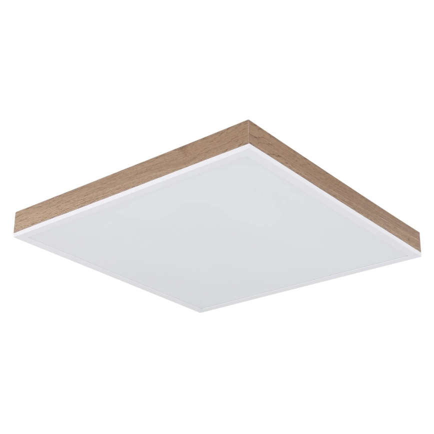 Globo - LED Prigušiva plafonjera LED/24W/230V 2700-6500K + Daljinski upravljač braon/bela