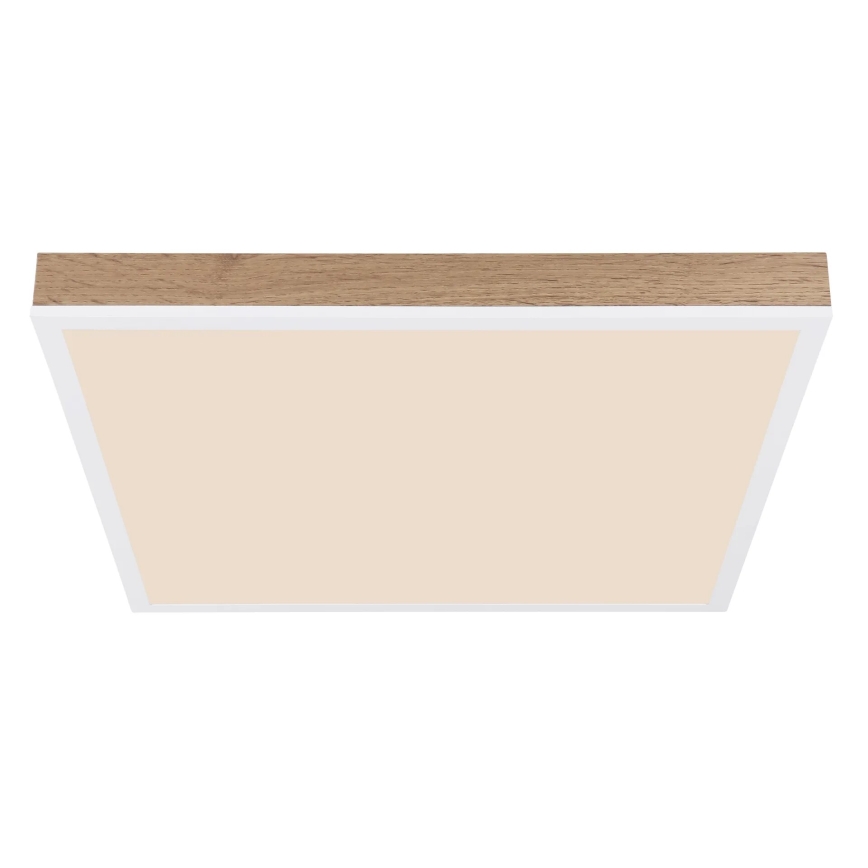 Globo - LED Prigušiva plafonjera LED/24W/230V 2700-6500K + Daljinski upravljač braon/bela