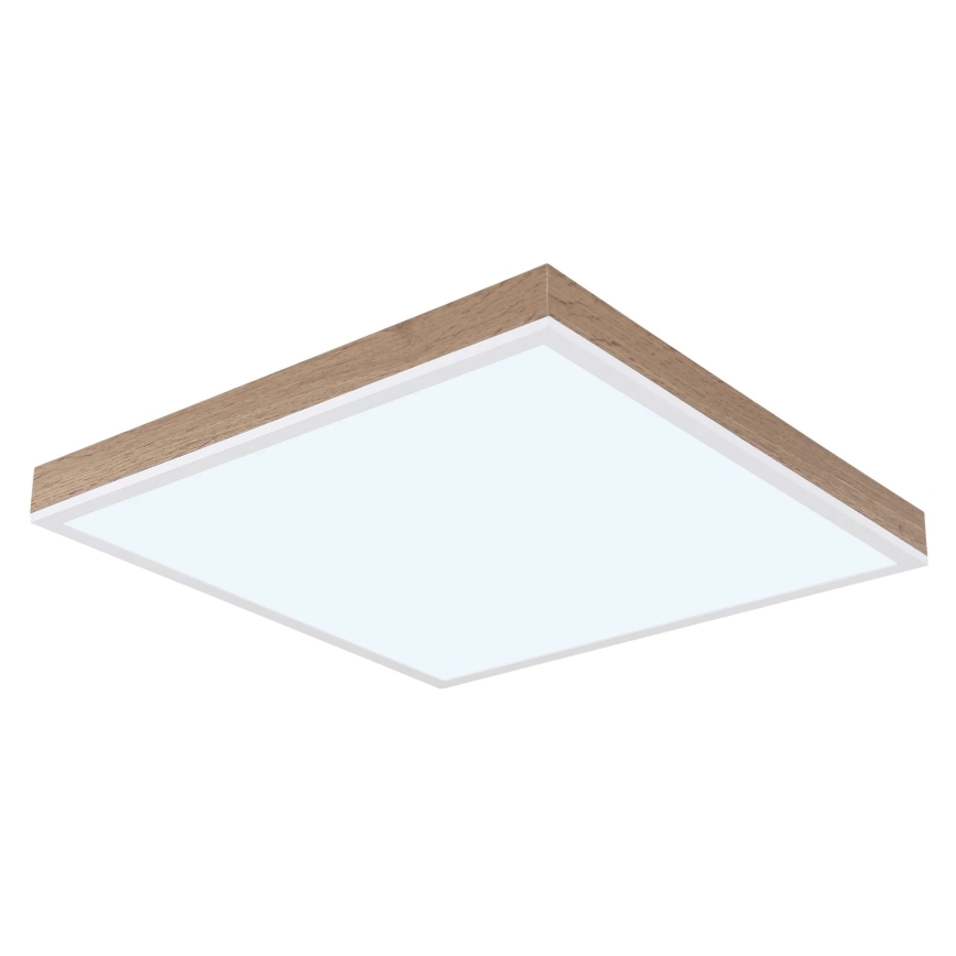 Globo - LED Prigušiva plafonjera LED/24W/230V 2700-6500K + Daljinski upravljač braon/bela