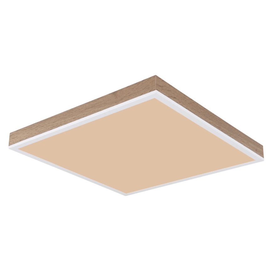 Globo - LED Prigušiva plafonjera LED/24W/230V 2700-6500K + Daljinski upravljač braon/bela