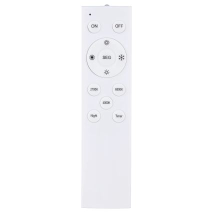 Globo - LED Prigušiva plafonjera LED/24W/230V 2700-6500K + Daljinski upravljač braon/bela