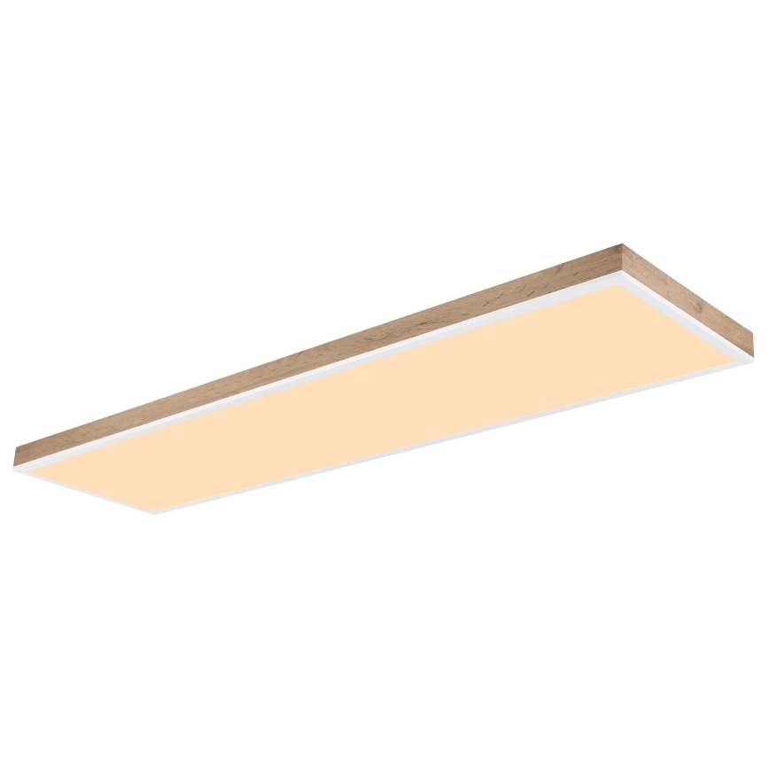 Globo - LED Prigušiva plafonjera LED/36W/230V 2700-6500K + Daljinski upravljač braon/bela