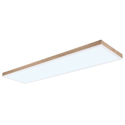 Globo - LED Prigušiva plafonjera LED/36W/230V 2700-6500K + Daljinski upravljač braon/bela
