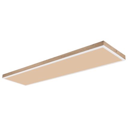 Globo - LED Prigušiva plafonjera LED/36W/230V 2700-6500K + Daljinski upravljač braon/bela