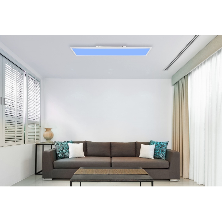 Globo - LED RGBW Prigušiva plafonjera LED/44W/230V Wi-Fi Tuya + Daljinski upravljač