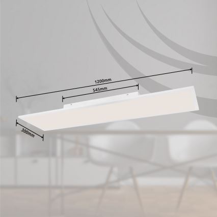 Globo - LED RGBW Prigušiva plafonjera LED/44W/230V Wi-Fi Tuya + Daljinski upravljač