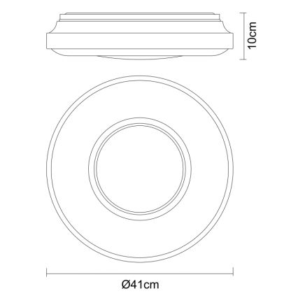 Globo - LED Plafonjera LED/24W/230V