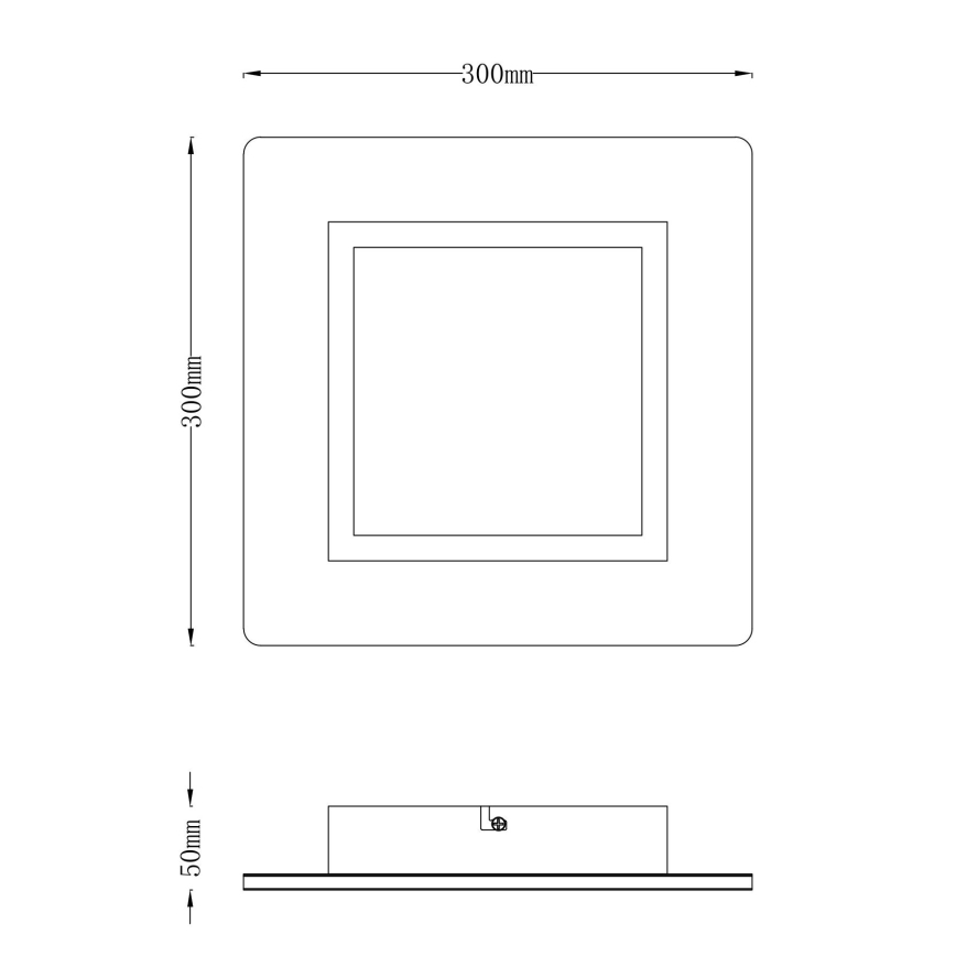 Globo - LED Plafonjera LED/23W/230V 2700/6500K