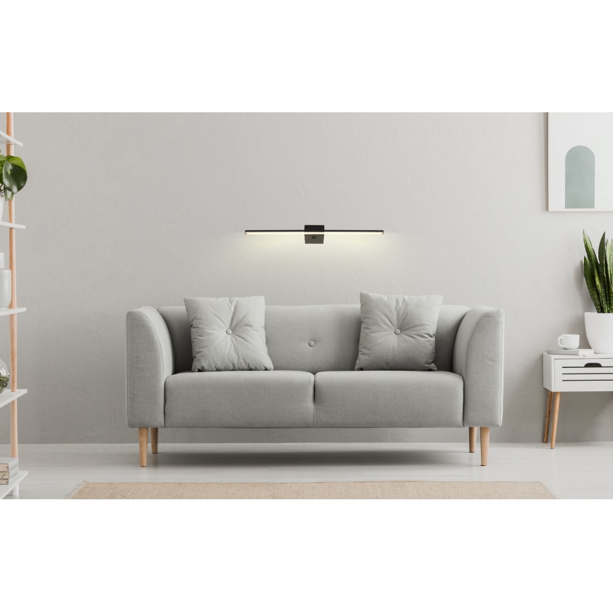 Globo - LED Lampa za slike LED/12W/230V 61,5 cm crno
