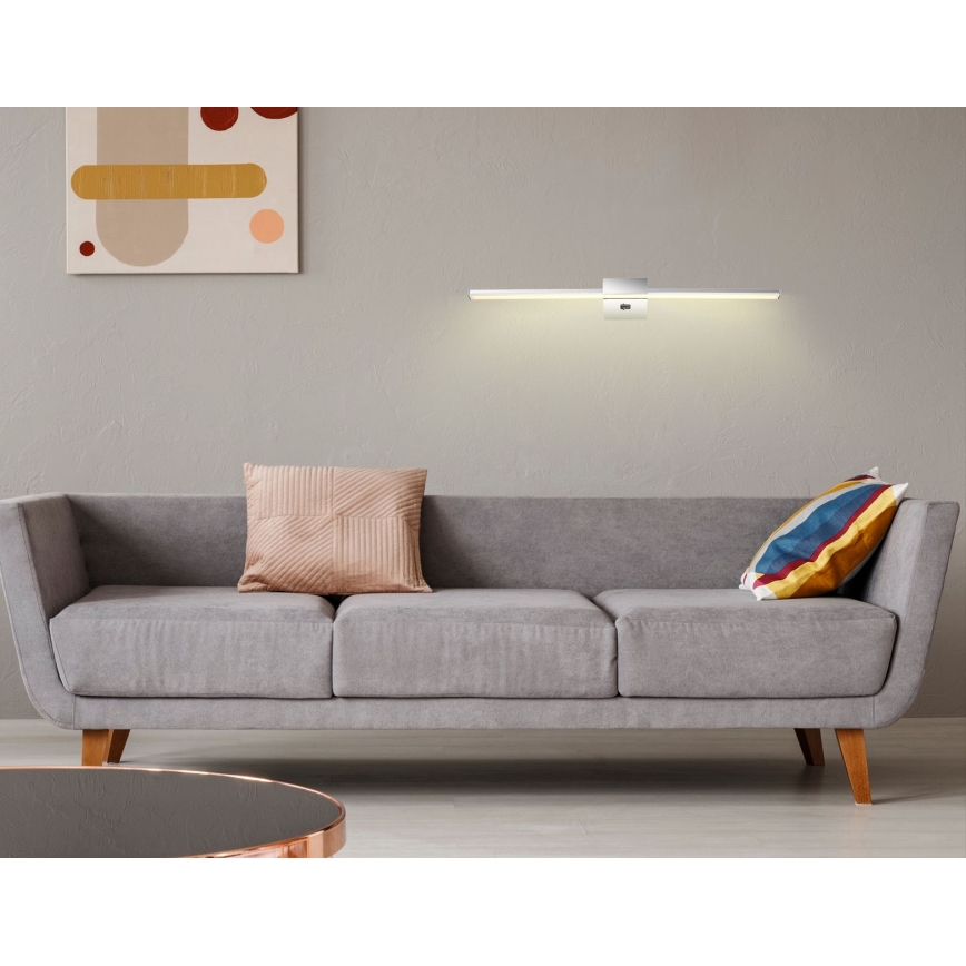 Globo - LED Lampa za slike LED/12W/230V 61,5 cm sjajni krom