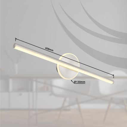 Globo - LED Rasveta za ogledalo u kupatilu LED/10W/230V 60,8 cm IP44 sjajni krom