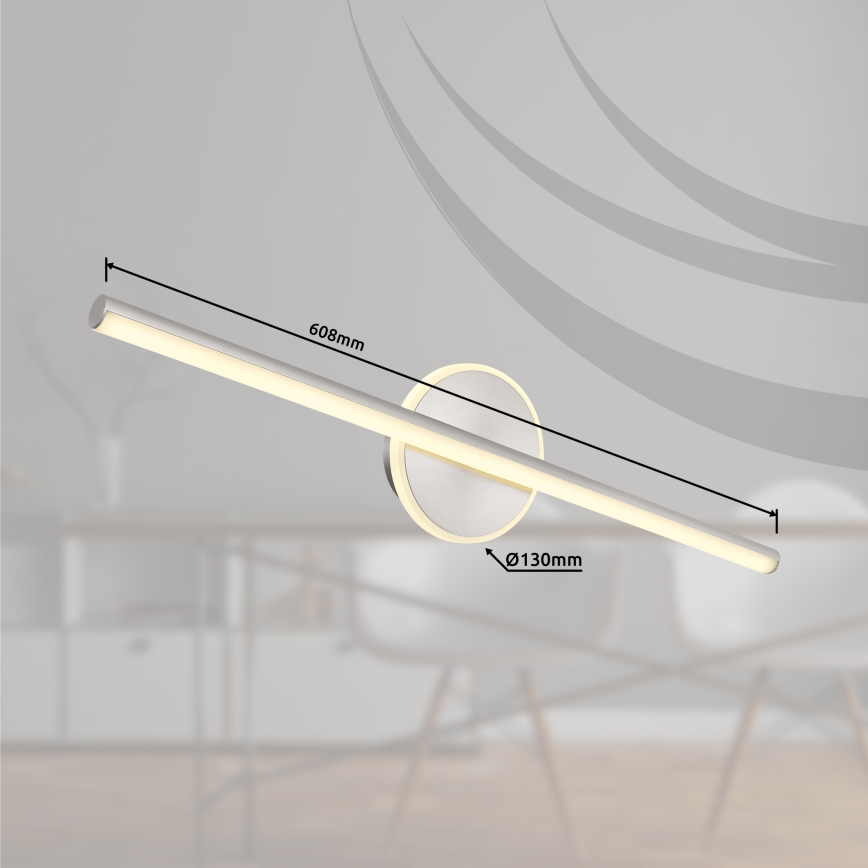 Globo - LED Rasveta za ogledalo u kupatilu LED/10W/230V 60,8 cm IP44 sjajni krom