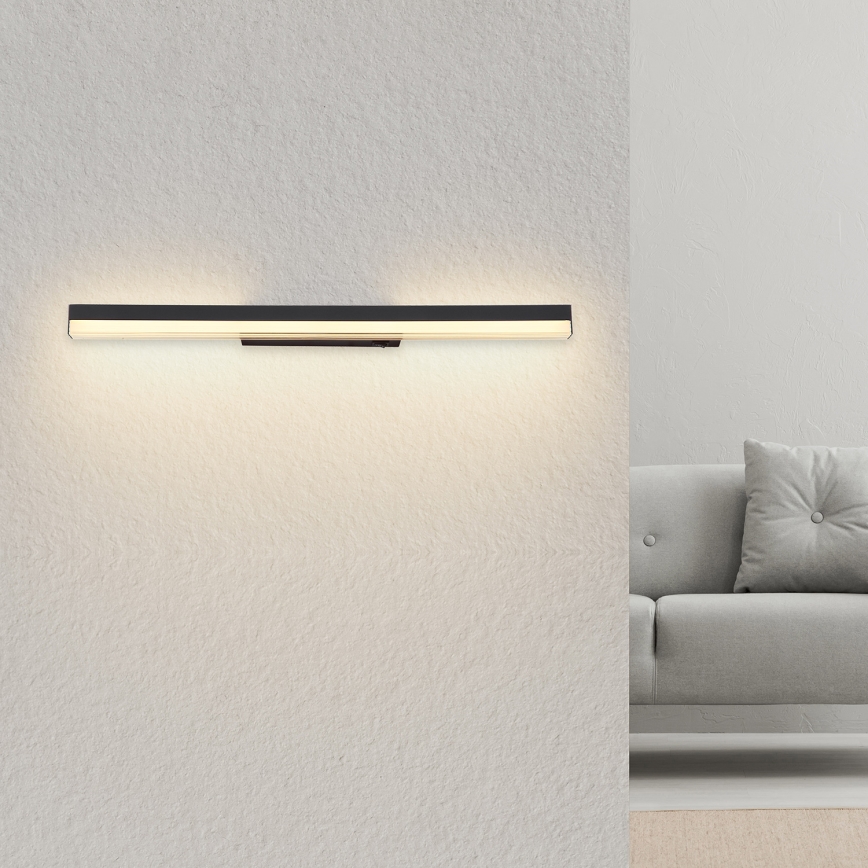 Globo - LED Zidna lampa LED/12W/230V 3000/6000K 60 cm crno