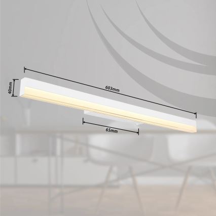 Globo - LED Zidna lampa LED/12W/230V 3000/6000K 60 cm bela