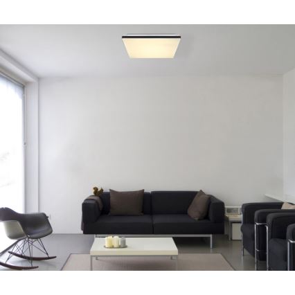 Globo - LED prigušiva plafonska lampa LED/24W/230V Wi‑Fi Tuya + daljinski upravljač