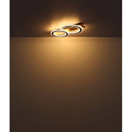 Globo - LED Plafonjera LED/40W/230V braon