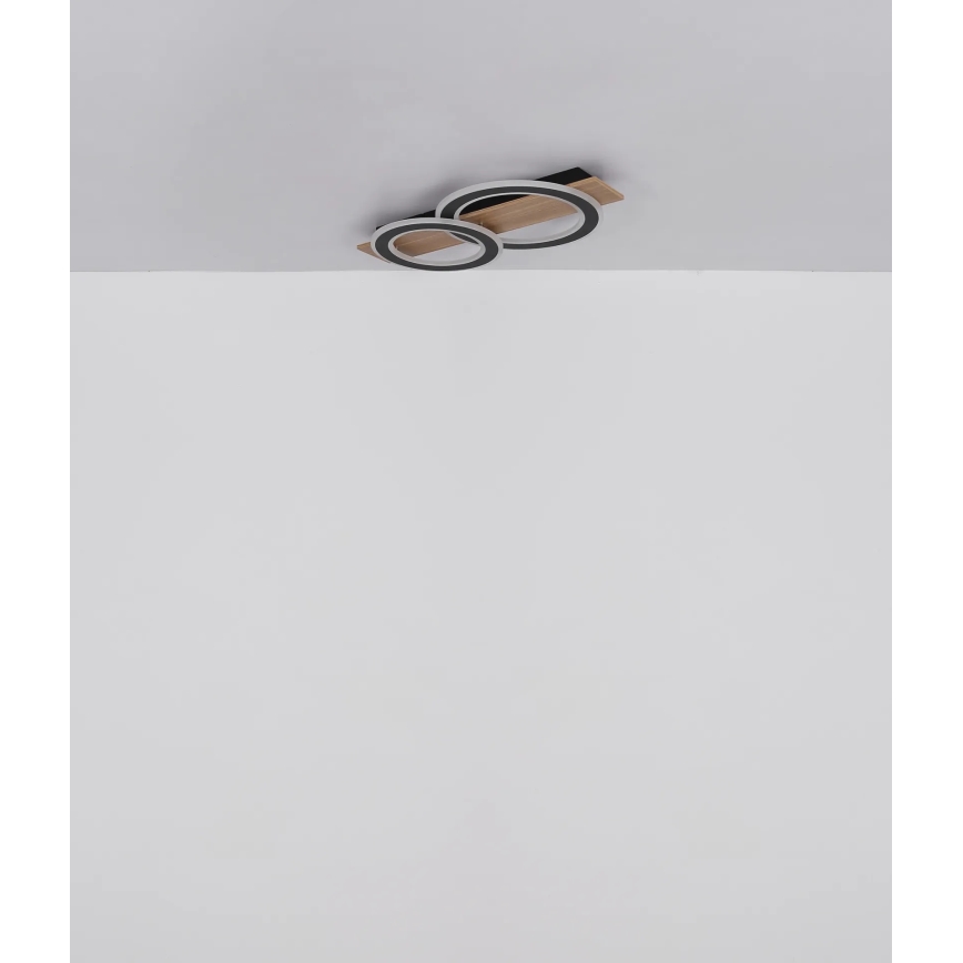 Globo - LED Plafonjera LED/40W/230V braon