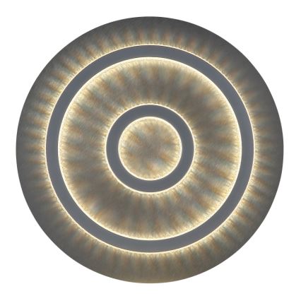 Globo - LED prigušiva stropna svetiljka LED/40W/230V 3000-6500K prečnik 45 cm antracit + daljinski upravljač