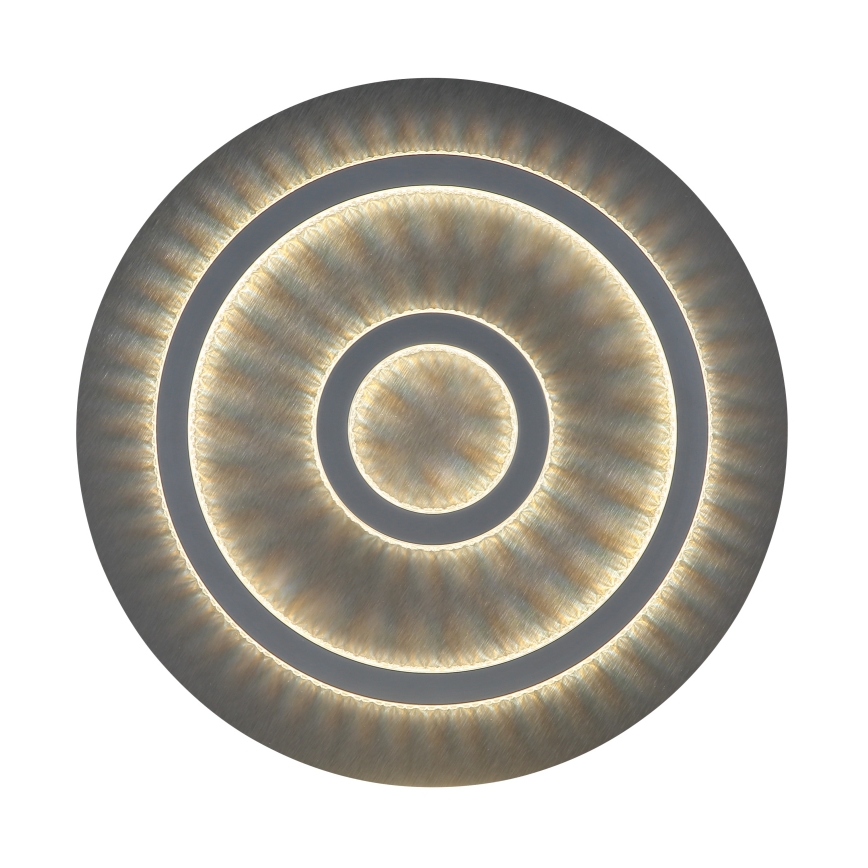 Globo - LED prigušiva stropna svetiljka LED/40W/230V 3000-6500K prečnik 45 cm antracit + daljinski upravljač