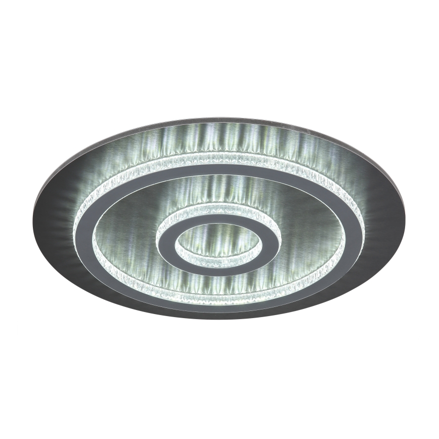 Globo - LED prigušiva stropna svetiljka LED/40W/230V 3000-6500K prečnik 45 cm antracit + daljinski upravljač