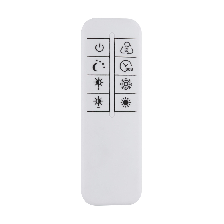 Globo - LED prigušiva stropna svetiljka LED/40W/230V 3000-6500K prečnik 45 cm antracit + daljinski upravljač